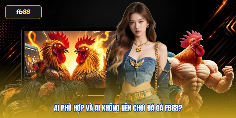 Ai phù hợp và ai không nên chơi đá gà FB88?