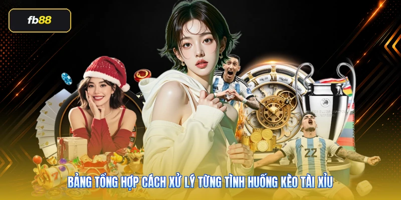 Cách Chơi Kèo Tài Xỉu Hiệu Quả Cho Người Mới Tham Khảo 5 Bảng tổng hợp cách xử lý từng tình huống kèo tài xỉu
